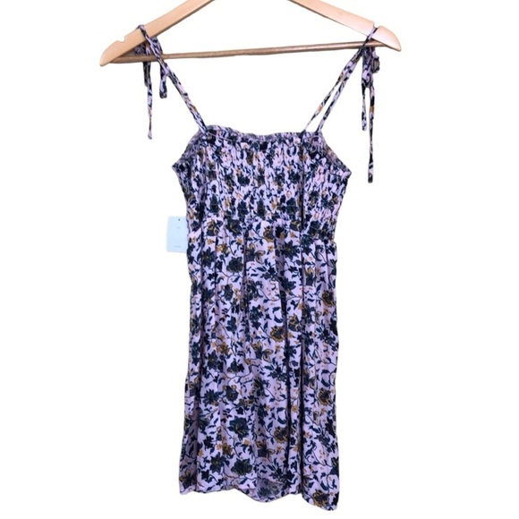 Urban Outfitters Out from Under Boho Floral Smocked Romper Size Small NWT - Picture 1 of 4